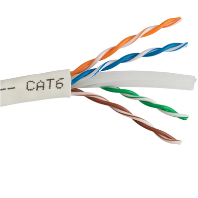 SF/UTP 6 emparelha o gato 6 UTP interno Lan Cable de 24AWG 23AWG Cat5e