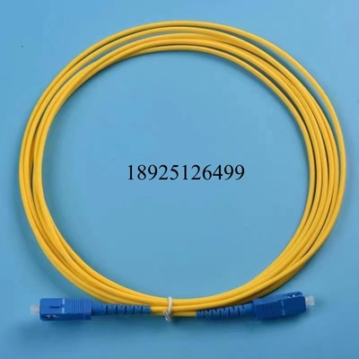 Tipos de relação de alta qualidade SC/LC do cabo de remendo de Direct Fiber Optic do fabricante, escala 1.5m-30m LSZH do comprimento