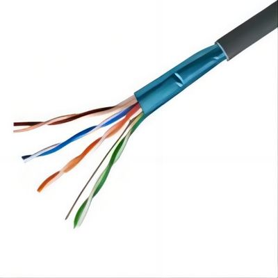 Tipo de conector RJ45 Cabo Ethernet de categoria 5e com material de revestimento de PVC