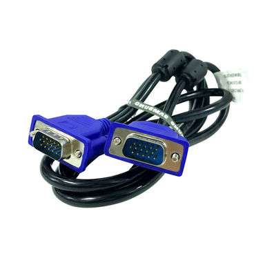 cabo de alta velocidade de 1.5m 4+5 15 Pin Male To Male VGA para o PC de PSP