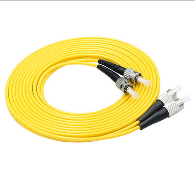 Fibra ótica Jumper Cable do duplex 3m de FTTH, ligações em ponte da fibra multimodo