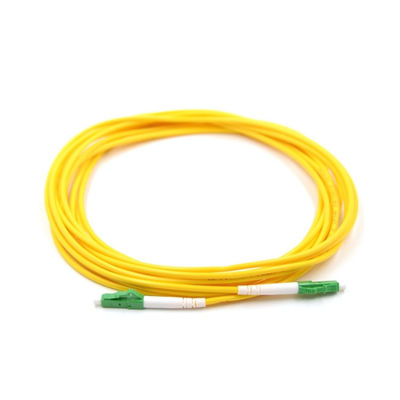3 medidores de revestimento de PVC simples de cabo de remendo LSZH do único modo de LCAPC