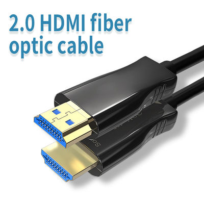 cabo de alta velocidade de 8m 18gbps HDMI com o homem dos ethernet ao homem