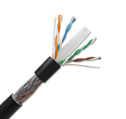 Rede LAN Cable do ftp 24AWG UTP do ODM 0.51mm