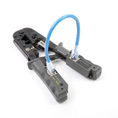 Descascador de fios multifuncional For Crimping Plugs do cabo da rede com verificador do cabo