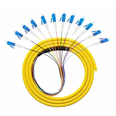 O UPC/a manutenção programada frente e verso simples multimodo milímetro 3 do único modo do ST FC SC LC do PC/APC mede o cabo de remendo da fibra ótica