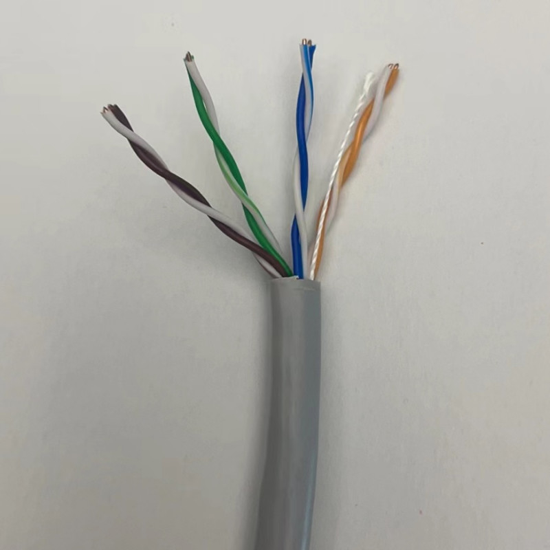 Cabo ethernet da venda direta 305-Meter CAT5E da fábrica com os condutores de cobre desencapados