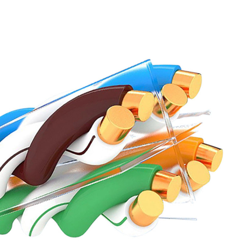 Conexões de rede seguras e eficientes com cabo de rede CAT 6 23 AWG