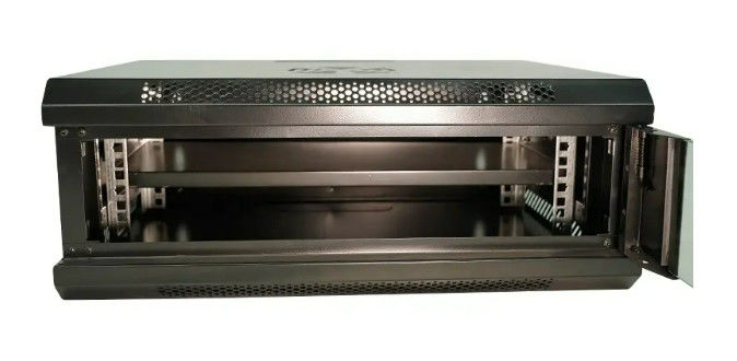 Rack de rede de aço simplificado com instalação livre de ferramentas