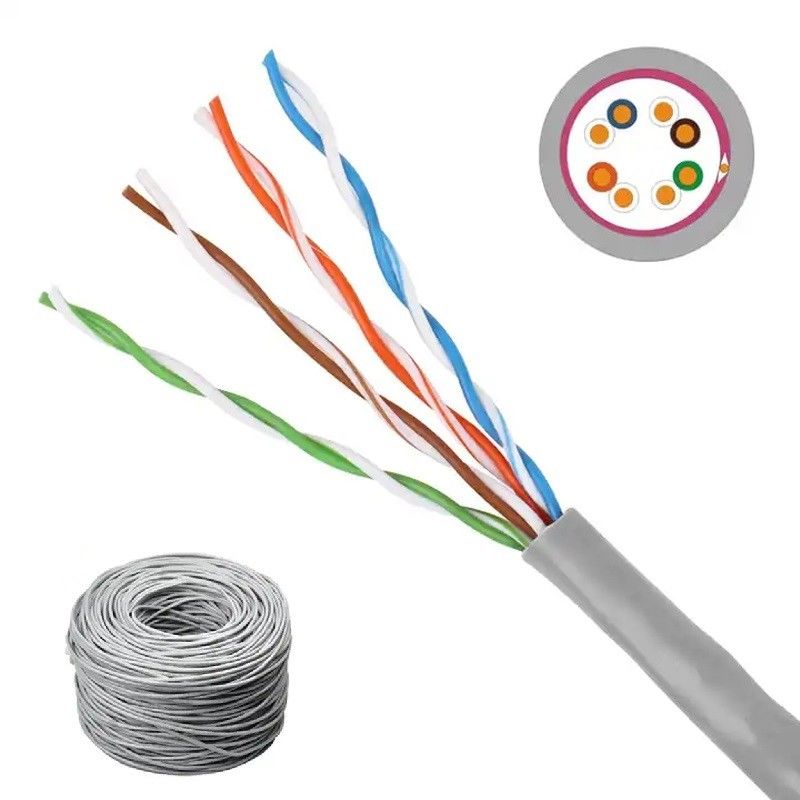 Cable LAN de CCA de cobre puro Cat5e para redes LAN 305m