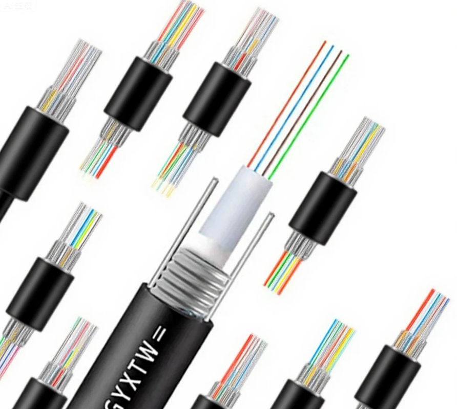 Como seu pedido Cable de rede LAN de cor de casaco com conector RJ45 e tipo de fio STP / UTP