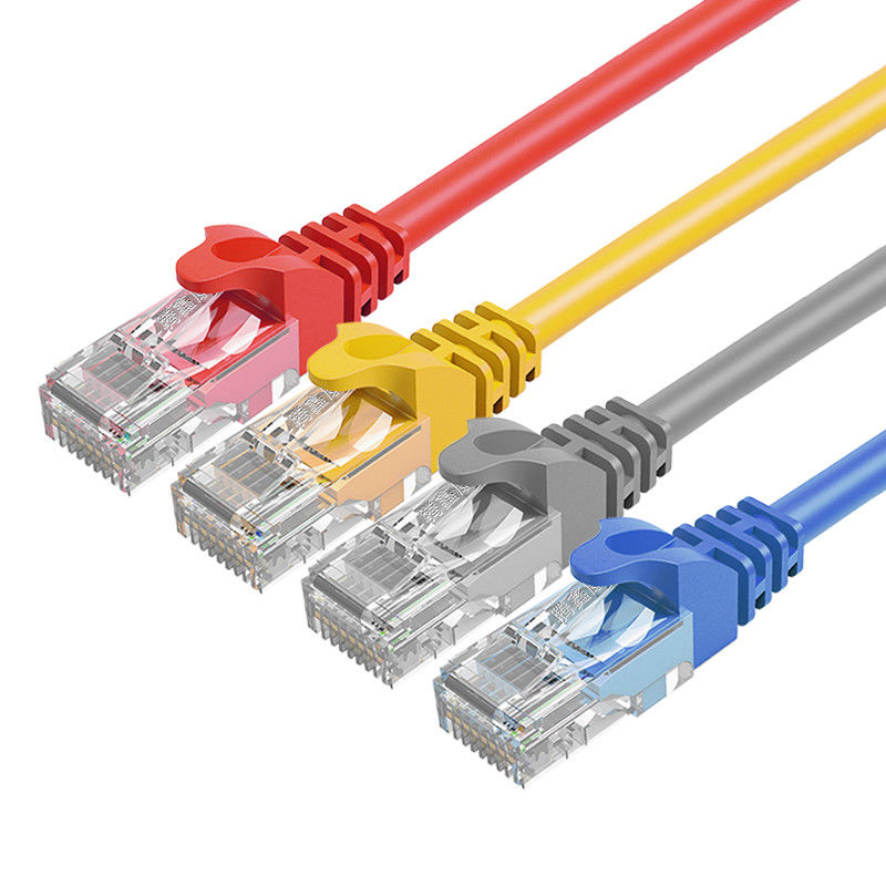 Cabo Ethernet CAT5E Roxo Cabo de Parche Cat5e para rede duradoura e segura