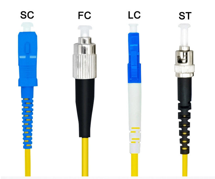 Cabo de remendo da fibra ótica do SC UPC-SC UPC do duplex do único modo 9/125