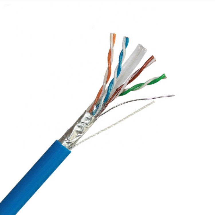 1000ft 2 pares 4 pares de Al Tape Cat 6 LAN Cable, protegeu o cobre do CCA do CU do cabo ethernet do gato 6