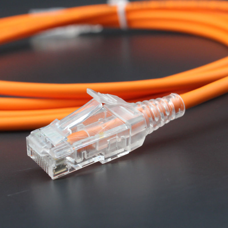 Cabo de remendo estável de alta velocidade do PVC Cat6 de LSZH, 1000 Ft de cabo ethernet de Cat6