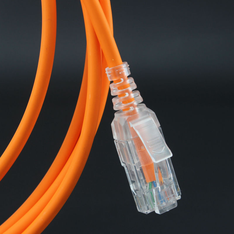 Cabo de remendo estável de alta velocidade do PVC Cat6 de LSZH, 1000 Ft de cabo ethernet de Cat6