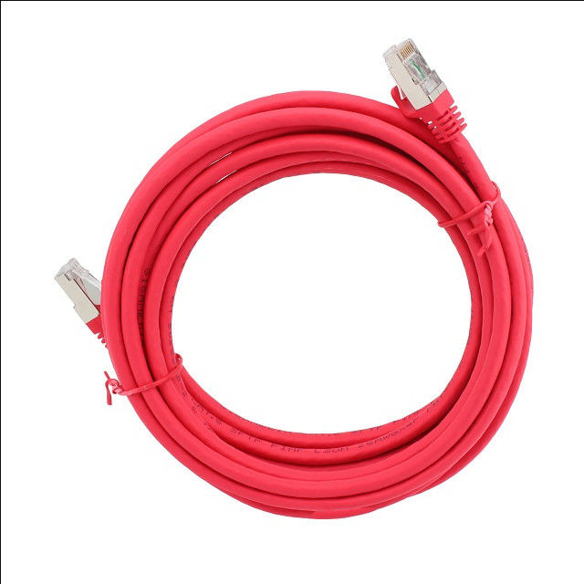 O cabo de remendo Cat6 do ftp STP 3m de UTP, ethernet da rede remenda o gato 6a ampère do cabo