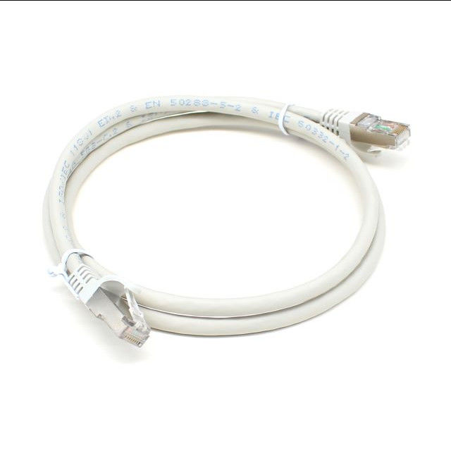 Cabo de remendo de alta velocidade 26AWG do teste Rj45 SFTP Cat6 do solha da passagem