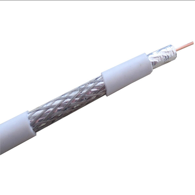 Cabo coaxial da tevê de RG58 RG59 RG6 RG11, cabo aéreo da tevê para CCTV CATV