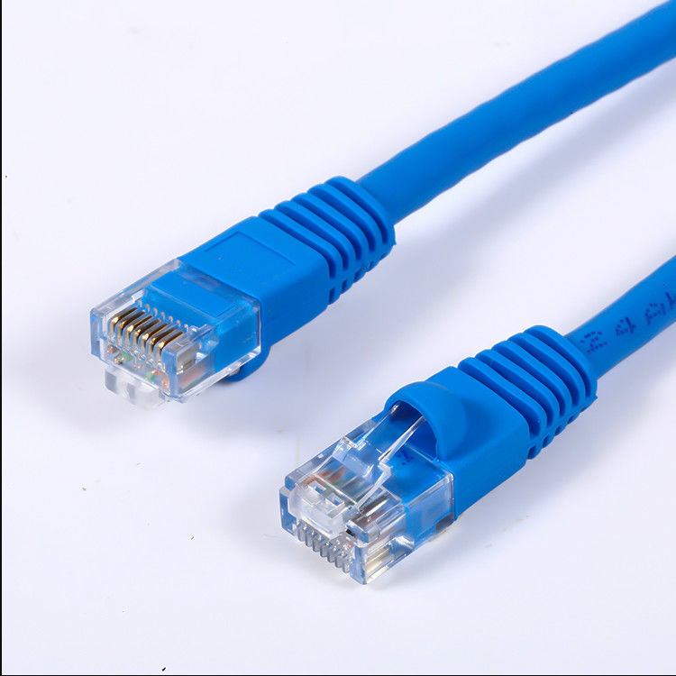 Cabo de remendo do RJ45 1m Cat5e, cabo de LSZH Cat5e para a telecomunicação