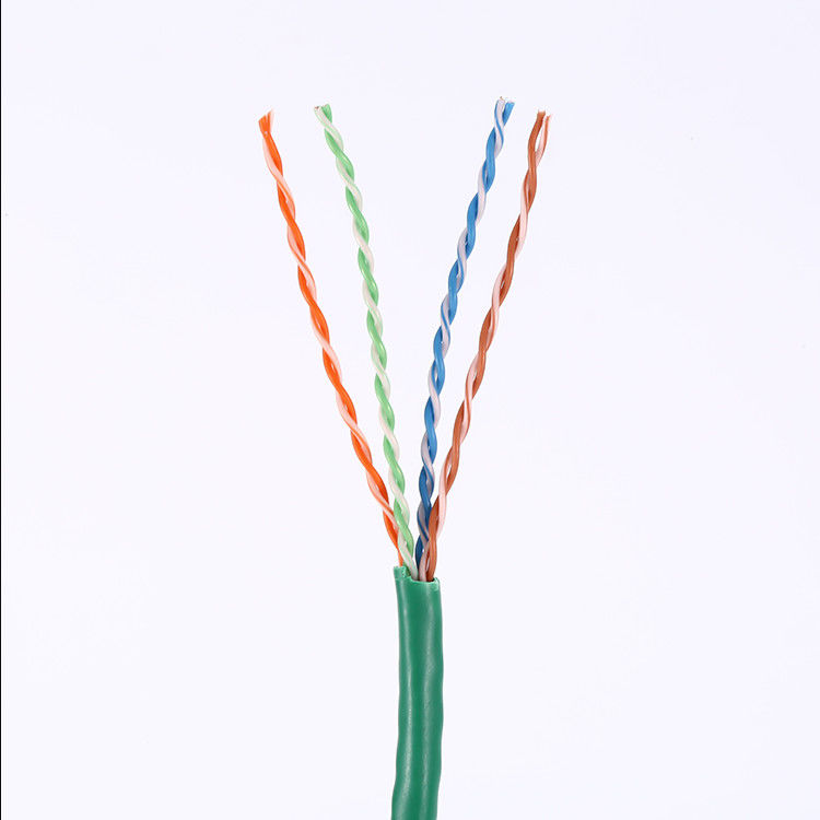 Cabo de remendo do RJ45 1m Cat5e, cabo de LSZH Cat5e para a telecomunicação