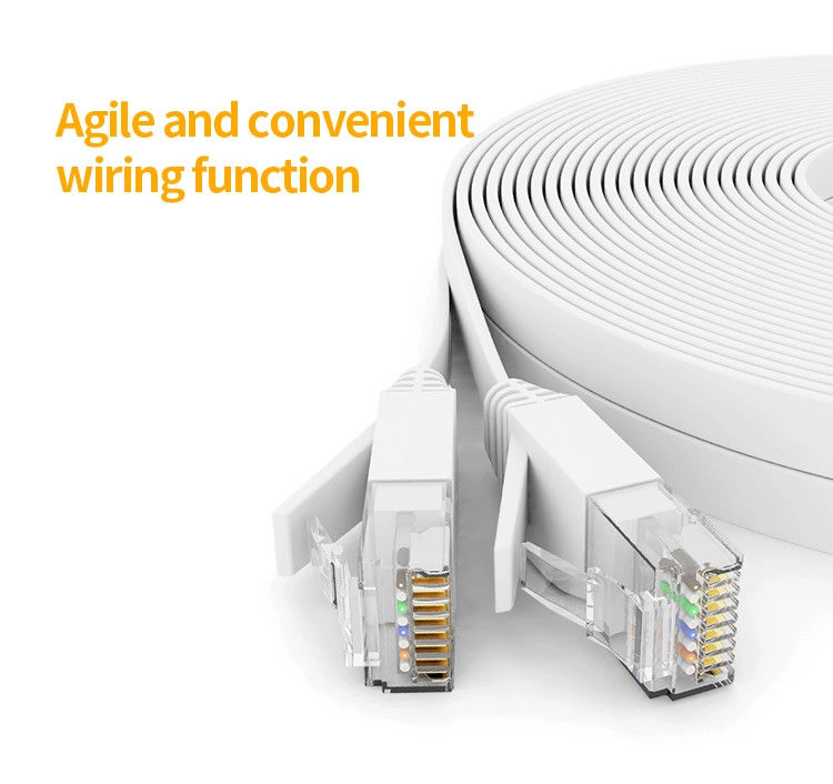 24AWG cabo de remendo do ftp UTP Cat6, cabo de remendo Cat6 do ampère para ethernet