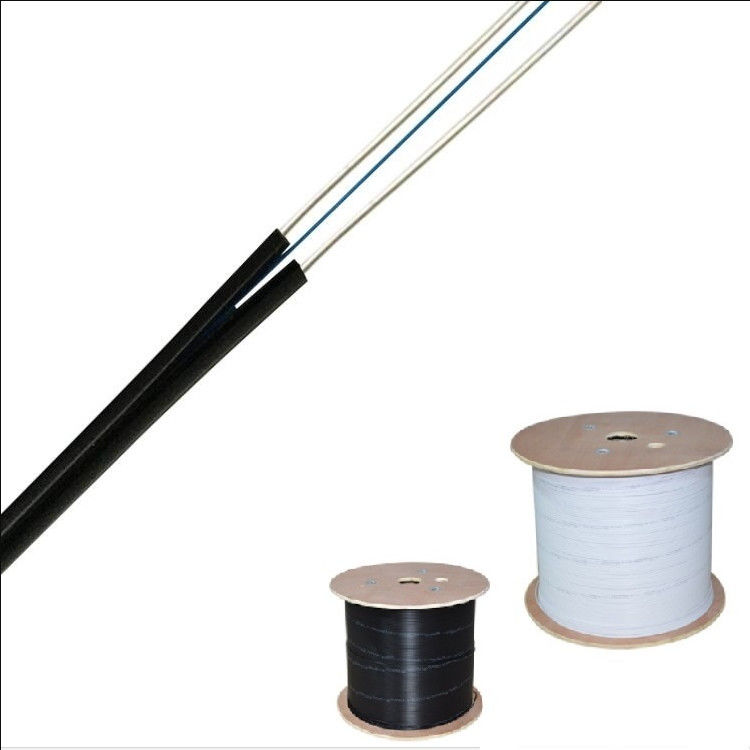 Cabo de fibra ótica exterior interno de G652d G657a GYFTY FTTH autossuficiente