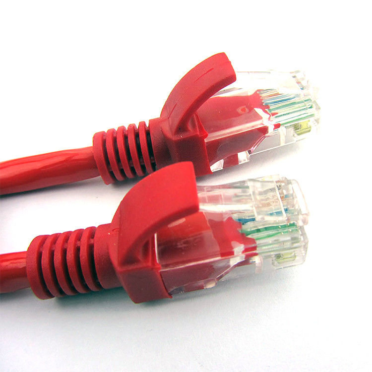 PVC desencapado LSZH 3M 5M 10M Network Patch Cord do cobre 26AWG