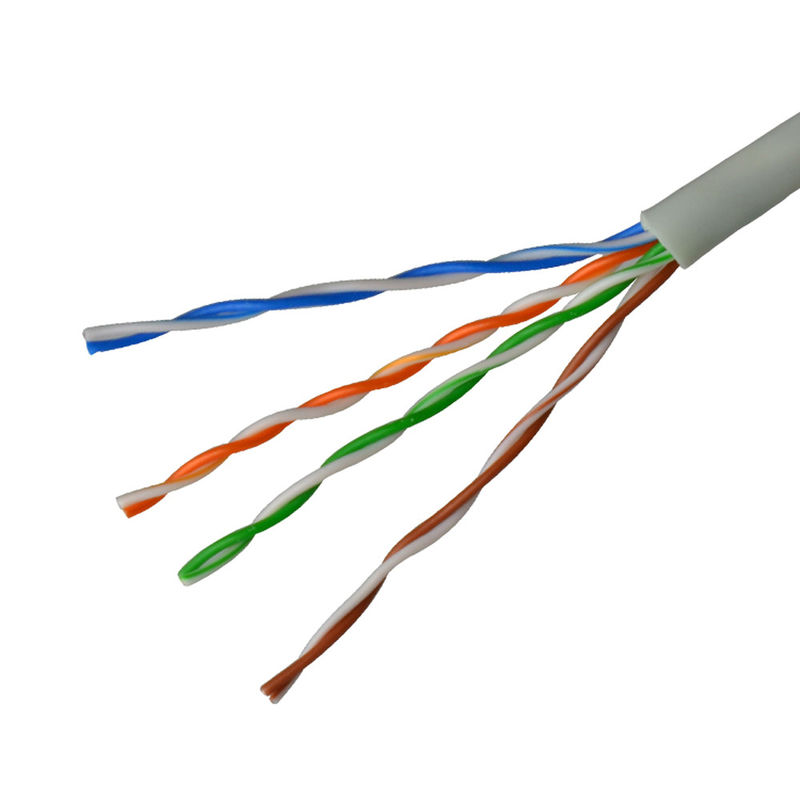 rolo UTP Cat5e Lan Cable Grey Color da rede de 305M Cat 5