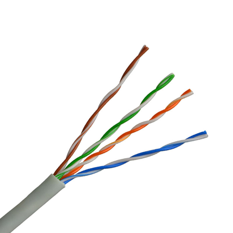 rolo UTP Cat5e Lan Cable Grey Color da rede de 305M Cat 5