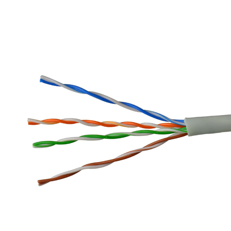 rolo UTP Cat5e Lan Cable Grey Color da rede de 305M Cat 5