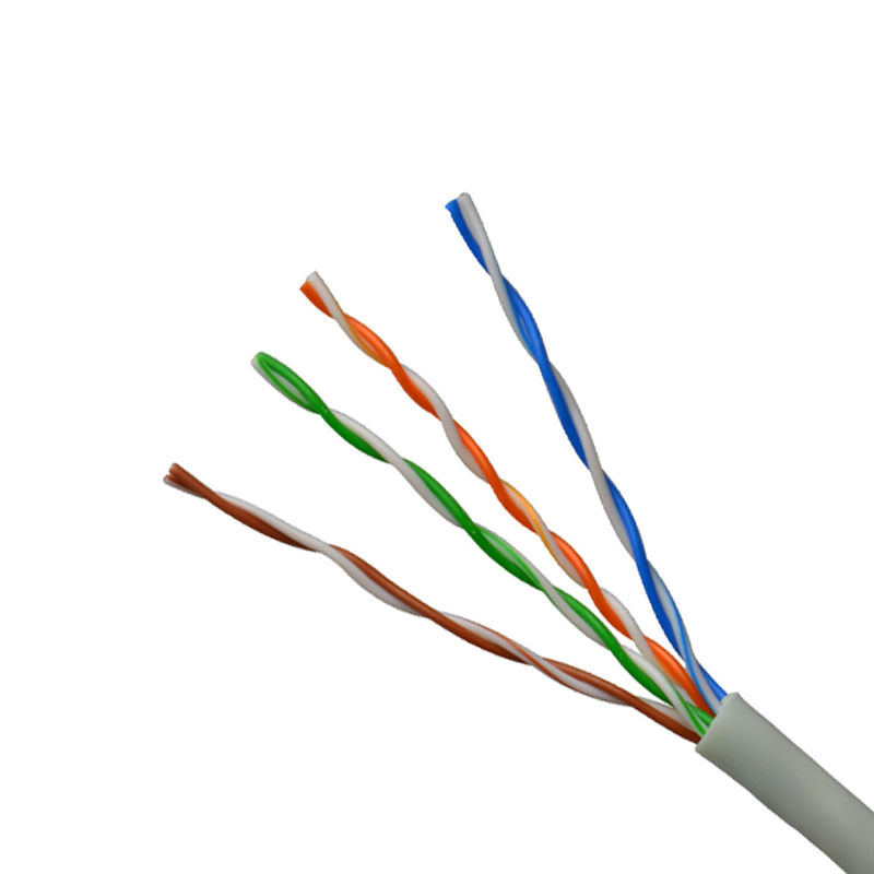 rolo UTP Cat5e Lan Cable Grey Color da rede de 305M Cat 5