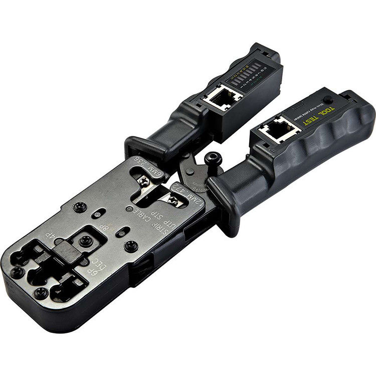 Multi descascador de fios funcional Cable Network Tool para 8P6P4P e com a ferramenta de friso do verificador do cabo