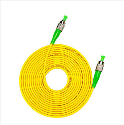 FC/APC modo simples 3M de cabo de remendo ROHS à fibra ótica de FC/APC FTTH único