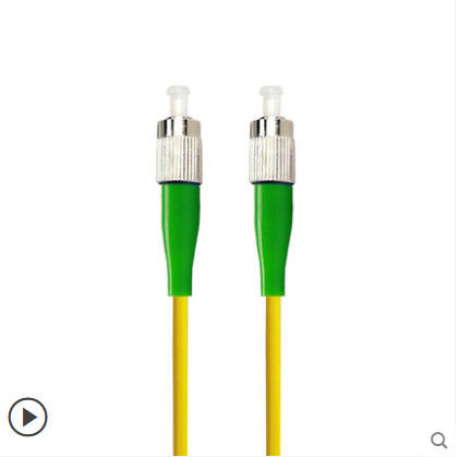 Cabo de remendo FC/APC da fibra ótica modo simples 3M de FC/APC ao único