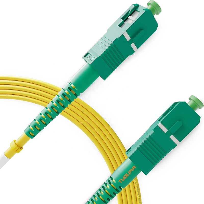 Cabo de remendo frente e verso 1M da fibra ótica do único modo do SC APC Length