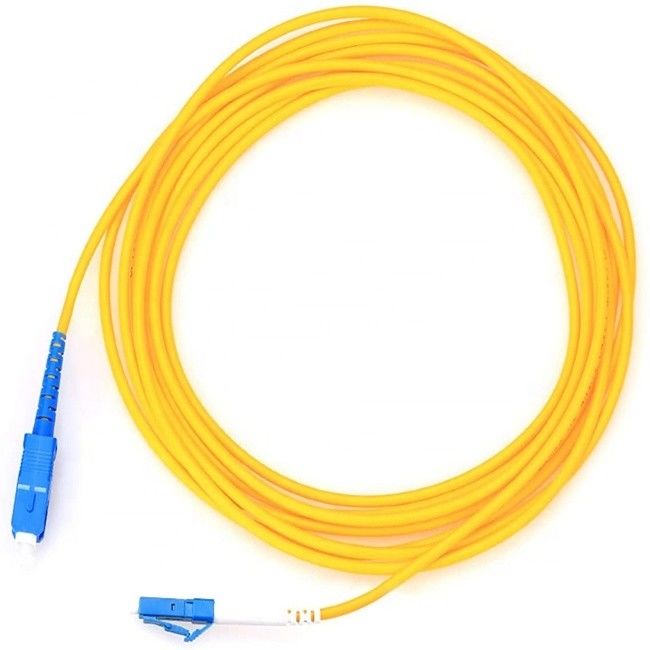 Cabo de remendo Sc-Lc frente e verso para a exportação do cabo de remendo da fibra ótica de Ftth