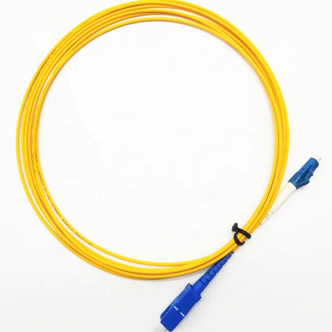 Cabo de remendo Sc-Lc frente e verso para a exportação do cabo de remendo da fibra ótica de Ftth