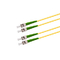 Cabo do remendo da fibra ótica do único modo do SC LC/APC do ST/cabo remendo frente e verso Jumper Cable da fibra ótica