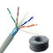 4P twisted pair interno 0.57mm Cat6 LAN Cable, cabo Cat6 azul