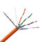 23awg 650mhz LSZH CAT7 LAN Cable, gato 7 protegeu o cabo ethernet