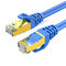 Cat6 Rj45 SFTP protegeu o cabo ethernet, cabo exterior do remendo Cat6 para a telecomunicação
