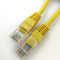UTP Cat5e Rj45 ao amarelo do cabo do cabo de remendo dos ethernet da rede RJ45