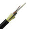 Diâmetro do cabo de fibra ótica 9.5mm do núcleo do revestimento 144 do LDPE