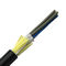 Diâmetro do cabo de fibra ótica 9.5mm do núcleo do revestimento 144 do LDPE