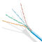 Ftp Cat5 Lan Cable Nylon Rip Cord da isolação do HDPE
