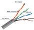 Rede LAN Cable Customized Jacket da categoria 5 de Cat5e U/UTP 0.5m