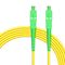 SC/APC cabo de remendo Singlemode da fibra ótica à palavra simples LSZH do SC/APC 3m
